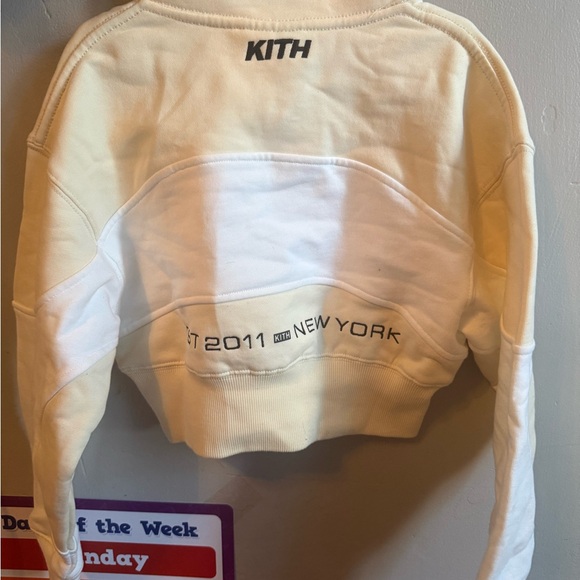 Kith Cream Ribbed Sweatshirt - Picture 2 of 3